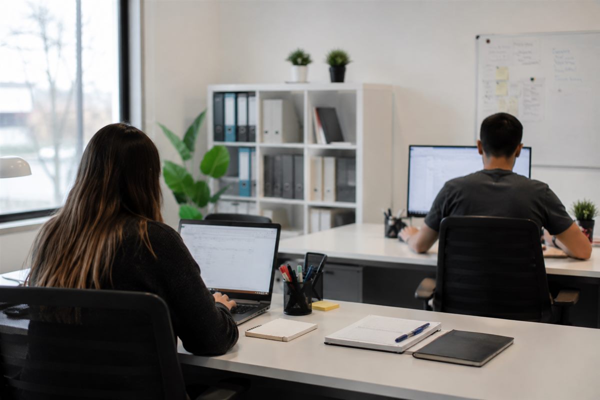 Operación de Adelix en oficina
